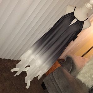 INC high low sleeveless dress